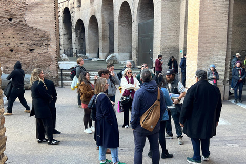 Rome: Colosseum Arena Floor Guided Tour Up to 6 People