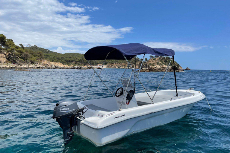 Boat without license for rent in Málaga Capital, Playa del Palo Boat Rental Without license 2 hours