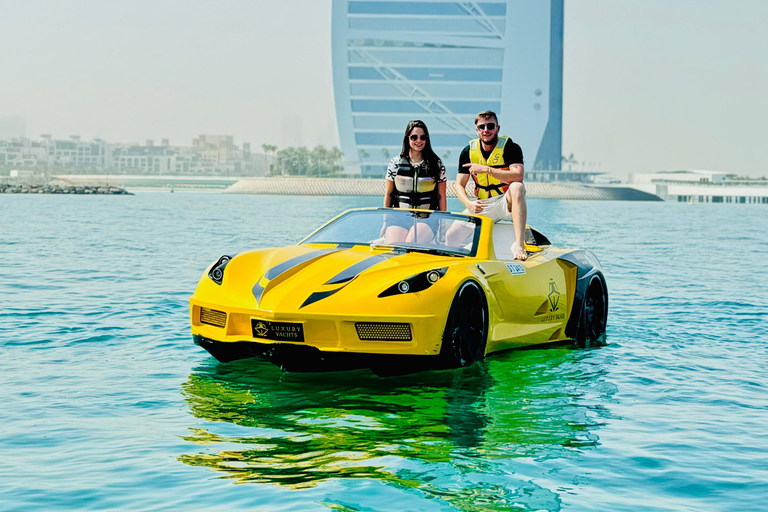 Dubai: Jet Ski Experience with Burj Al Arab Photo Stop Dubai: Jet Ski Adventure with Palm Jumeirah Views