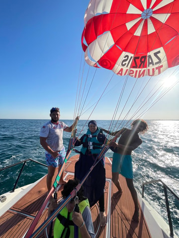 Djerba: Parasailing