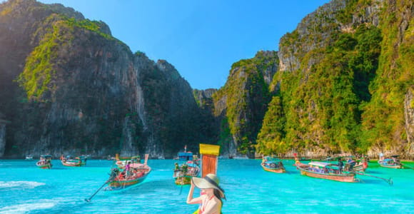 Phuket; Phi Phi, Maya Bay, Bamboo or Khai Island Speedboat