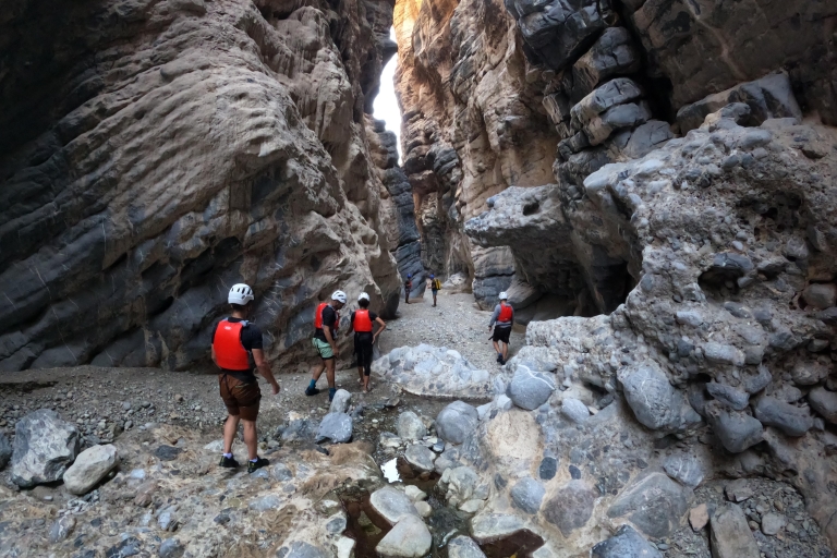 Excursión de Aventura de Día Completo por el Cañón de la Serpiente (Wadi Bani Awf)Excursión de día completo al Cañón de la Serpiente