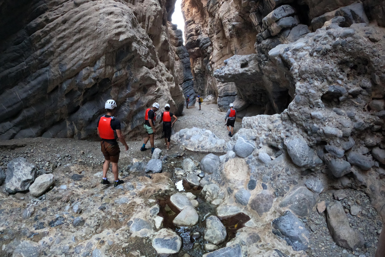 Tour d&#039;avventura di un giorno intero attraverso il Canyon del Serpente (Jebel Shams)Tour di un&#039;intera giornata al Snake Canyon