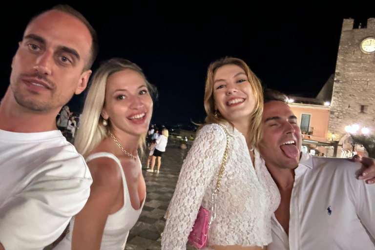 Taormina: Instagram tour with food, drink and sunset, Pick-Up from Catania