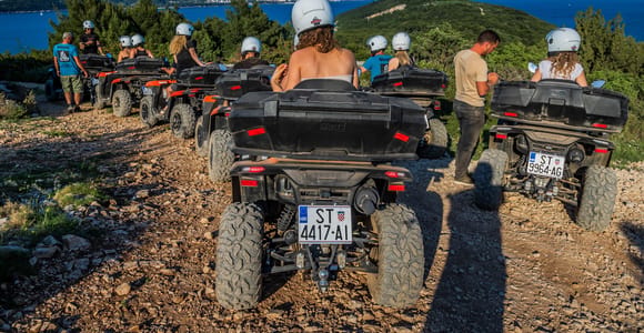 Trogir: Čiovo Quad Safari – Wilde Natur & Panoramablicke!