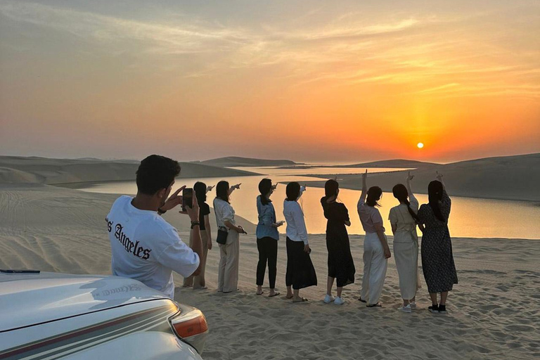 Doha: Sunrise Desert Safari to Inland Sea with Camel Ride