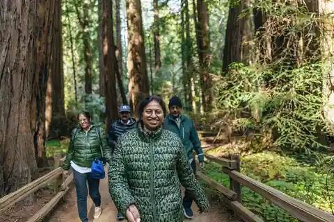 San Francisco: Muir Woods, Sausalito und SF Bay Cruise
