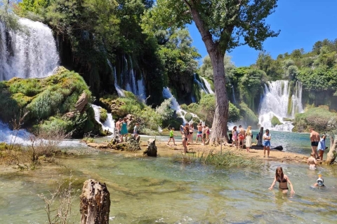 Von Dubrovnik nach Mostar und zu den Kravicer Wasserfällen