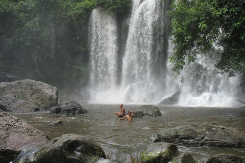 Angkor Wat & Kulen Mountain Waterfall 2 Days Private Tour