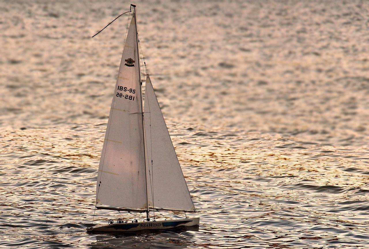 Segeltörn am Mittag in Groningen