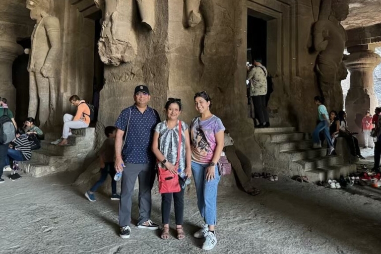 Elephanta Caves & Island Guided Private Tour Elephanta Caves With Pickup and Drop off (All Inclusive)