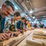 Kyoto: lezione di creazione di bacchette a Gion con opzione di incisione