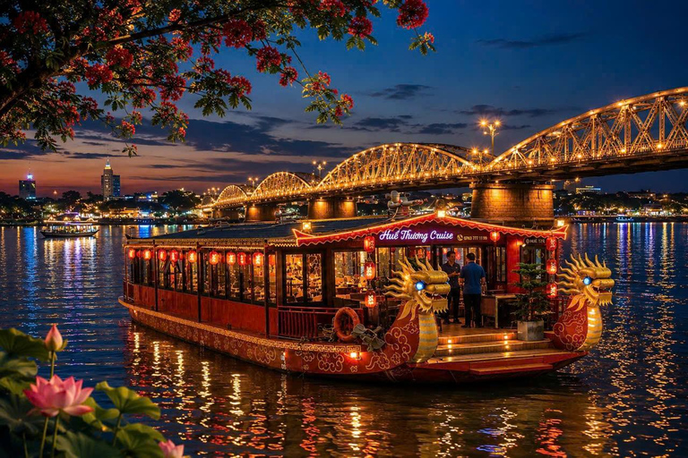 Hue: Perfume River Dinner Cruise with Folk Music Show Hue Folk Music Performance Only