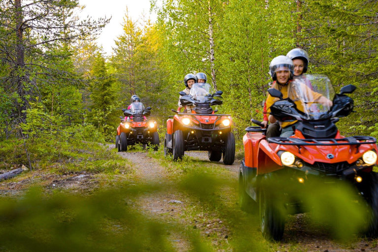 Rovaniemi : Safari en quad dans la natureSafari en quad dans la nature - petit groupe