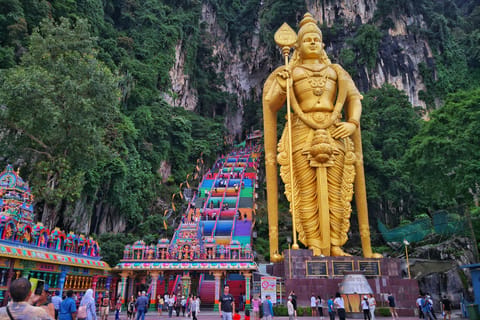 Kuala Lumpur:Batu Caves Twilight & Little India Evening Tour