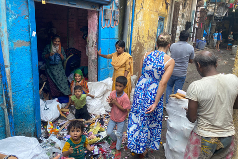 Slum Tour - Sanjay Colony Slum Wandeltour met gids in DELHI