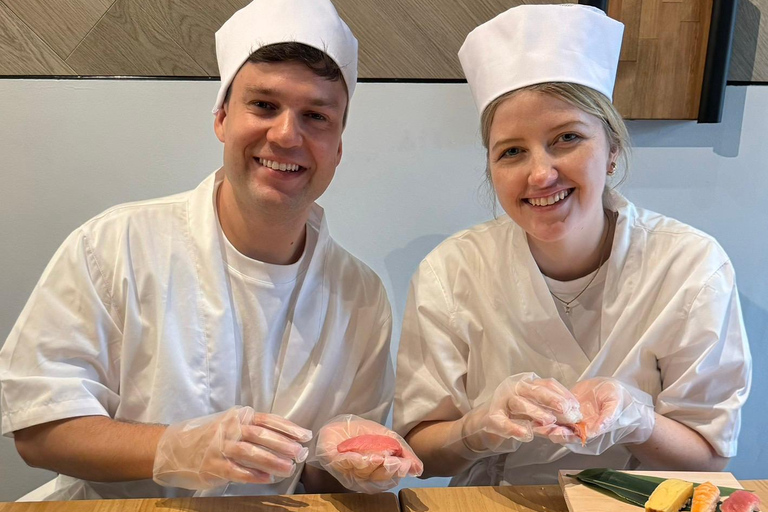 Osaka Dotonbori: esperienza di preparazione del sushi vegano/vegetariano