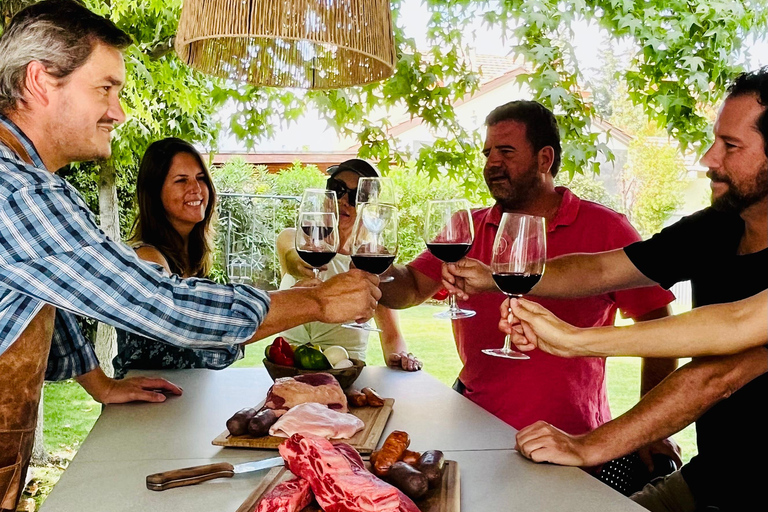 Santiago : expérience asado et dégustation de vinsSantiago : expérience d&#039;asado et dégustation de vins