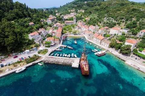 Dubrovnik : Croisière d'une journée dans les îles Elaphites sur un bateau KarakaCroisière sur les îles Elaphites au départ de Dubrovnik sans ramassage à l'hôtel