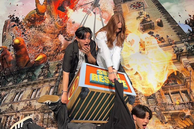 العرض الأول في أوروبا: متحف فنون الخداع ثلاثية الأبعاد في هامبورغالعرض الأول في أوروبا: متحف 3D TrickArt