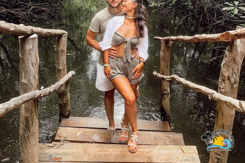 Zanzibar: Blå lagunen, sjöstjärnor och Jozani-skogenTransfer till hotell var som helst på Zanzibar