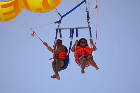 Midoun: Beach Parasailing Adventure