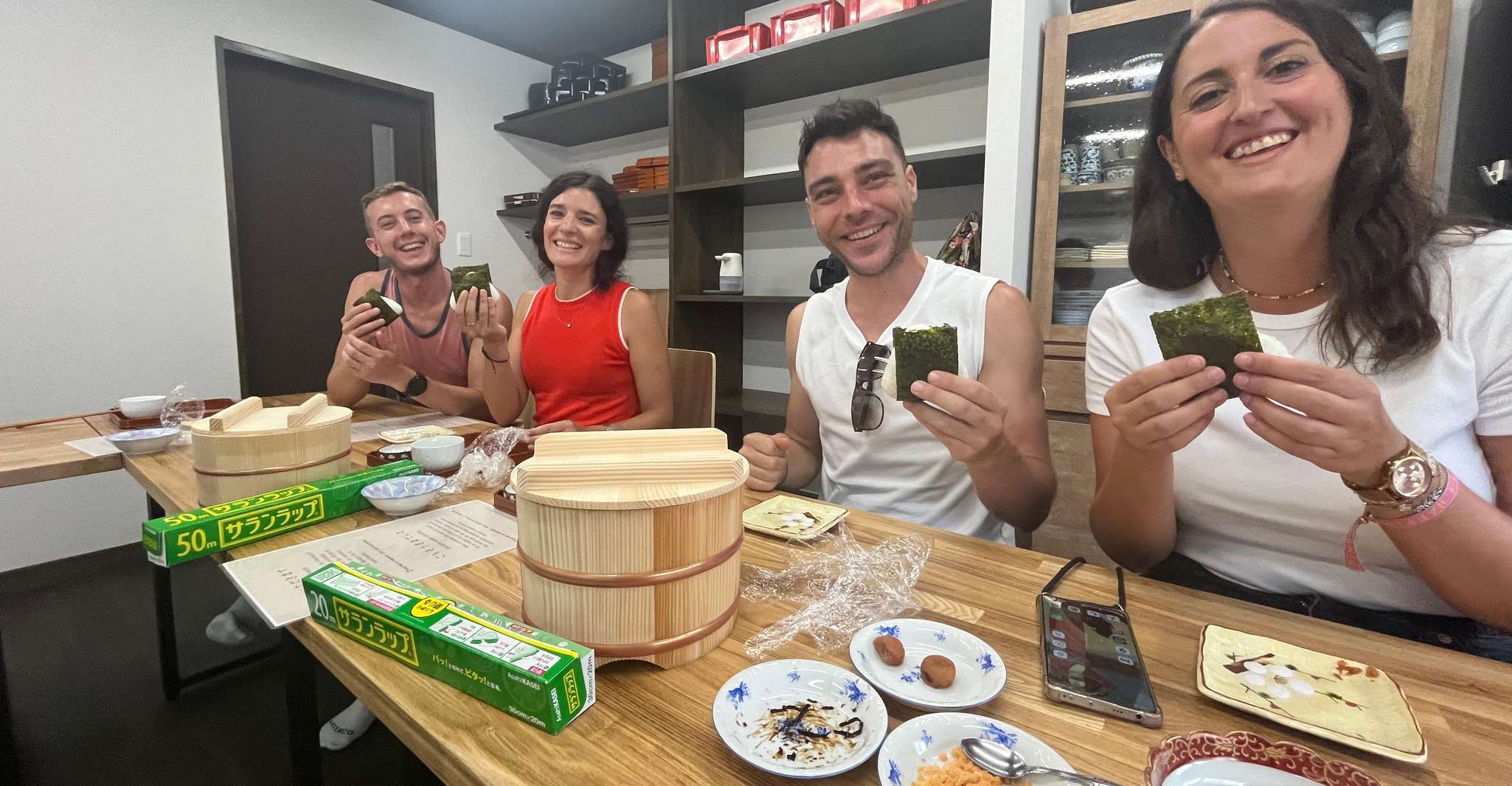 Takayama: Onigiri and miso soup making at a buddhist temple photo 17