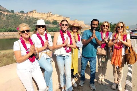 7-daagse Gouden Driehoek India-tour met VaranasiTour per auto en chauffeur met gids