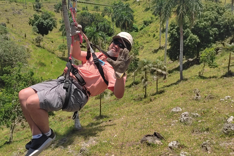 Punta Cana: Combo Zipline, Equitazione e Buggy