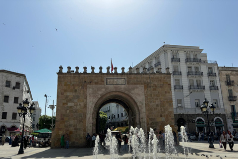 Journée privée médina de Tunis Carthage Sidi Bousaid avec déjeuner