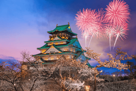Osaka Private Highlights: Castle, Shinsekai & Dotonbori Private Osaka Highlights & Kimono Cultural Experience