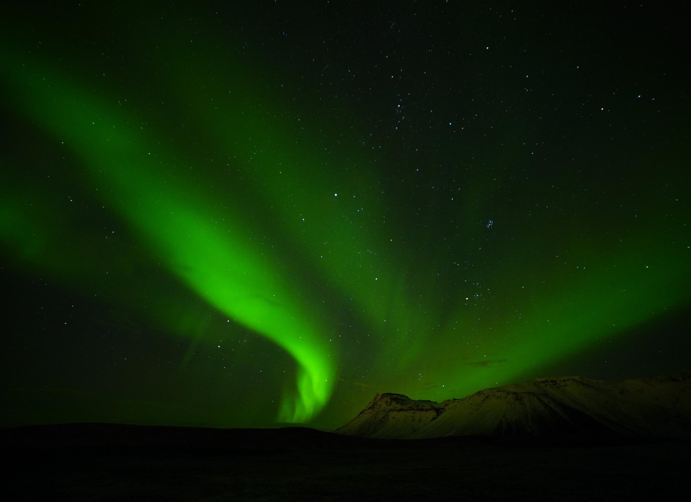 Vintertur med sydkyst, gletsjervandring og nordlys