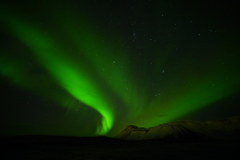 Paseo por la costa sur, caminata por el glaciar y aurora boreal