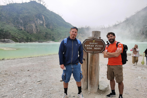 Jakarta: Bandung Volcano, Suspension Bridge and Hot Spring