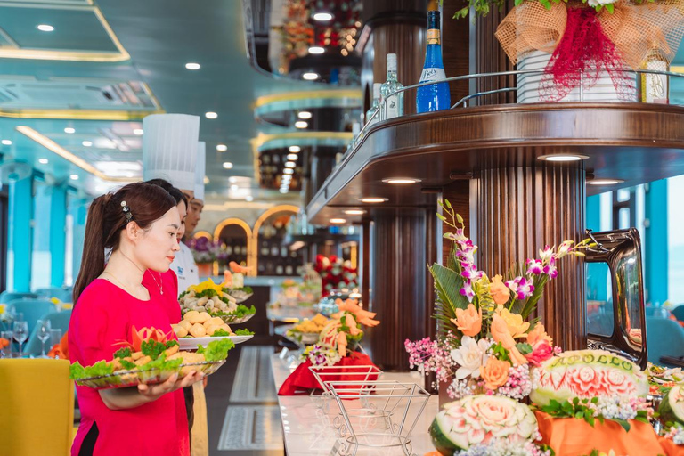 From Hanoi: Halong Bay Seaplane & 6-Hour Ha Long Bay Tour From Hanoi: Halong Bay Seaplane & 4-Hour Premium Cruise