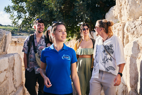 From Paphos: Limassol & Aphrodite’s Rock with Free Time