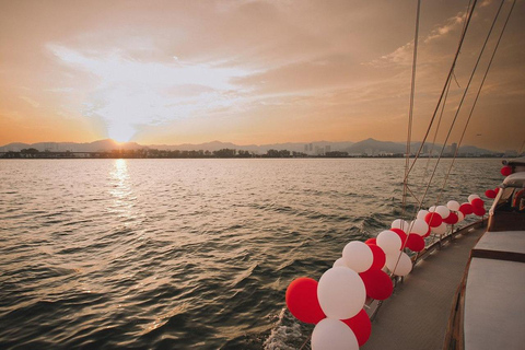Penang: Private Romantic Sunset Cruise with Penang Bridge 4 Hours Private Romantic Cruise