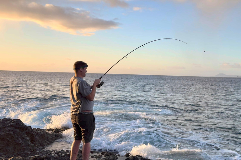 Lanzarote: Guided Shore Fishing Trip with Gear & Guide