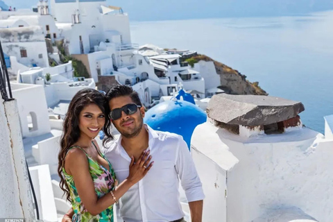 Santorin : séance photo privée à Oia, Imerovigli ou Fira