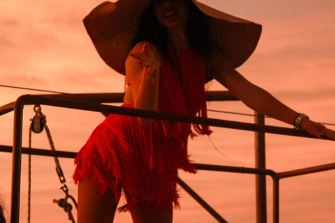 Rhodes Sunset Live DJ Boat Party with Transfer Entry Pass
