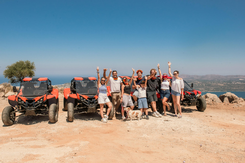 Adventure: Guided buggy safari with hotel transfer - Chania Shared Buggy UTV (Driver + Passenger)