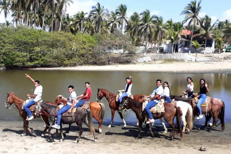 Zihuatanejo: Paardrijden & kajakken