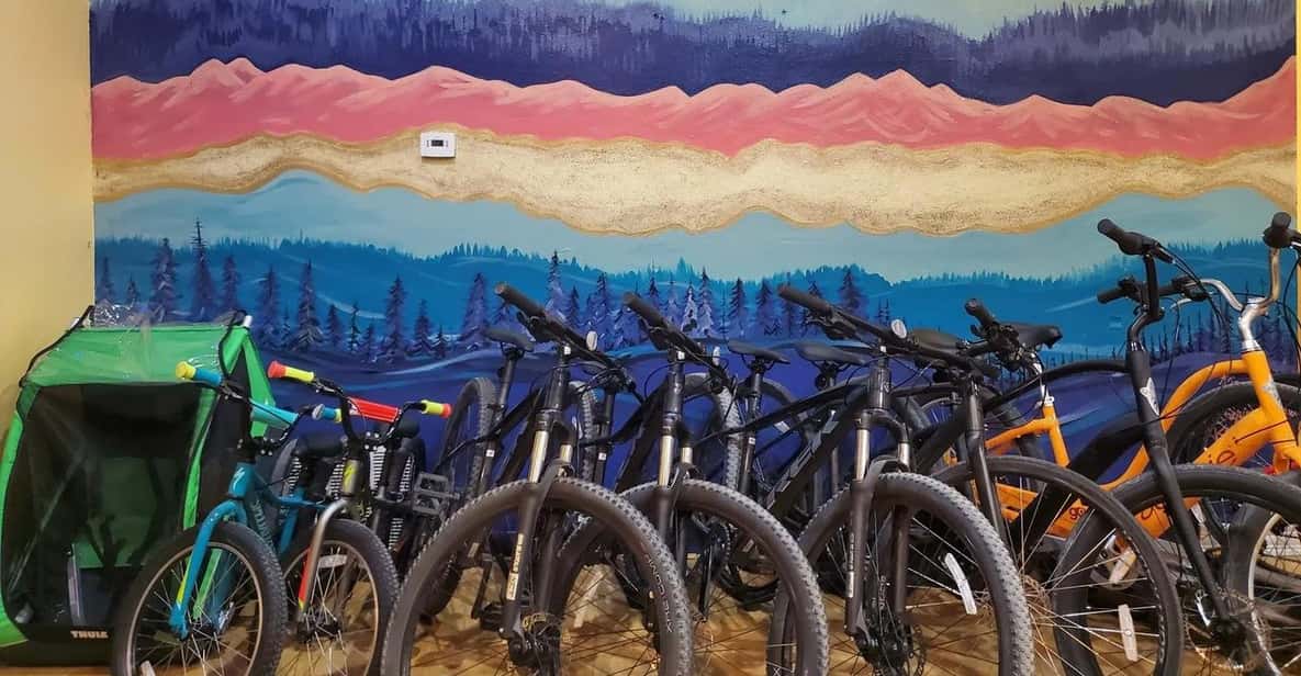 Utah Location à la journée de la piste cyclable Candy Mountain