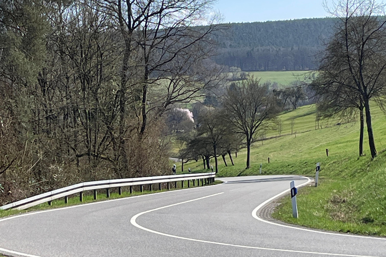 Motorbike tour through the Odenwald
