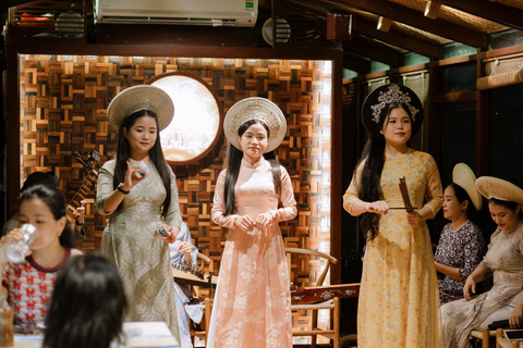 Hue: Luxury Sunset Tea & Dinner Cruise on Perfume River [No Dinner] Luxury Sunset Tea Cruise