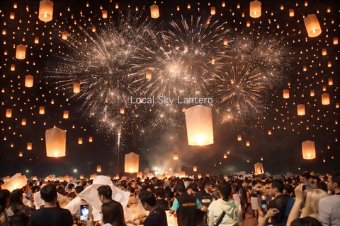 Chiang Mai Yipeng: Local Sky Lantern 2026 &Optional Packages Local Sky Lantern Festival 2026 VIP Package(Limited seating)