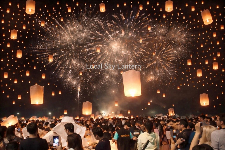 Chiang Mai Yipeng: Local Sky Lantern 2026 &Optional Packages Local Sky Lantern Festival 2026 VIP Package(Limited seating)
