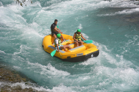 Sida: Privat rafting, zipline, fyrhjuling eller buggy med lunchPrivat forsränning, ziplining, fyrhjuling/ buggy med gemensam upphämtning