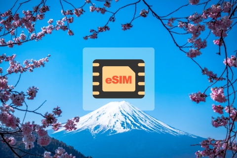 Japan: eSIM mobiel data-abonnement1 GB/5 dagen