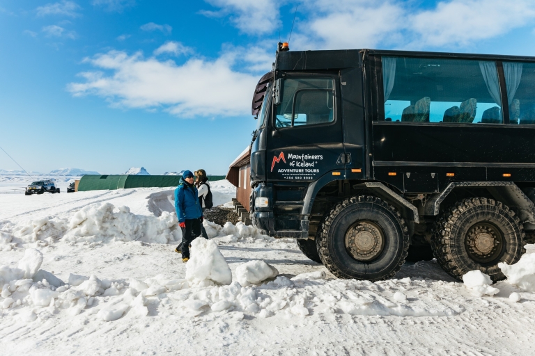 Desde Reikiavik: Círculo Dorado y Glaciar motos de nieve